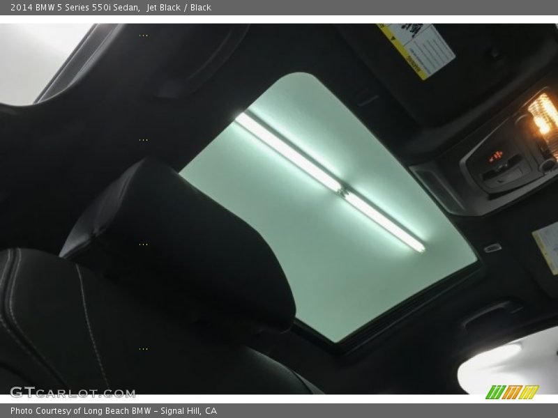 Jet Black / Black 2014 BMW 5 Series 550i Sedan