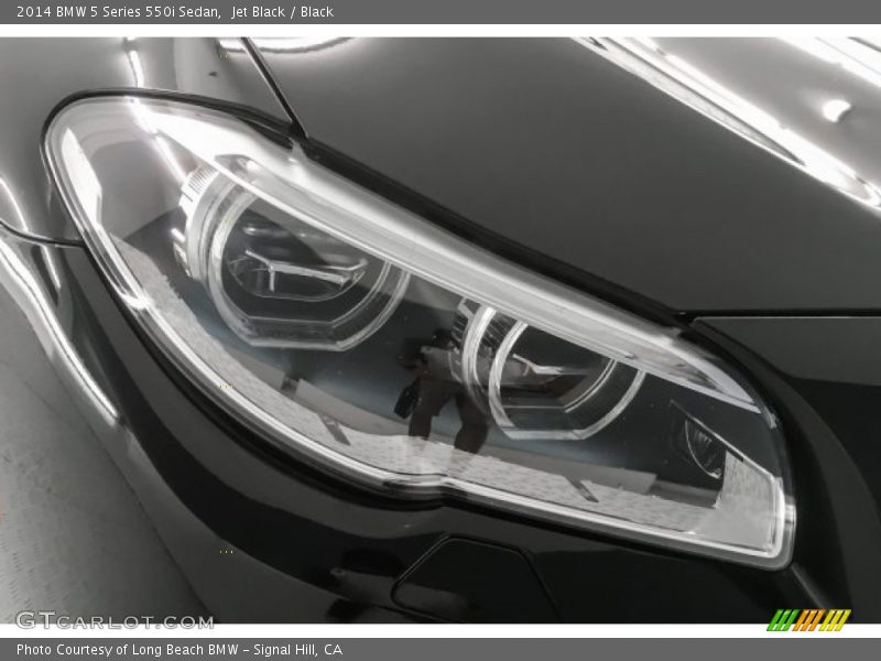 Jet Black / Black 2014 BMW 5 Series 550i Sedan