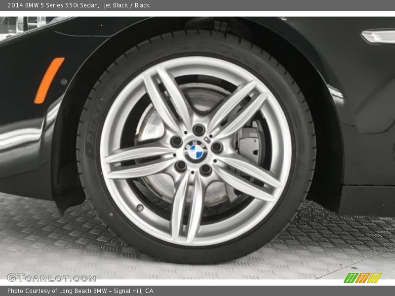 Jet Black / Black 2014 BMW 5 Series 550i Sedan