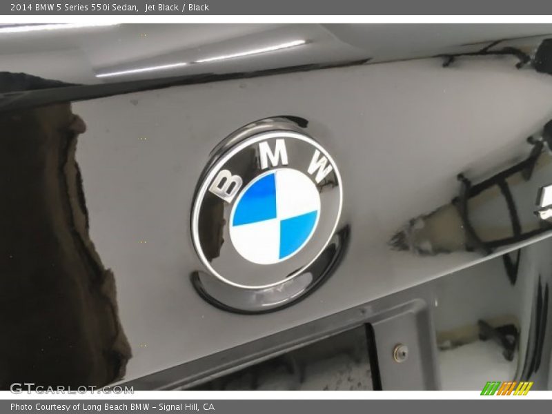 Jet Black / Black 2014 BMW 5 Series 550i Sedan