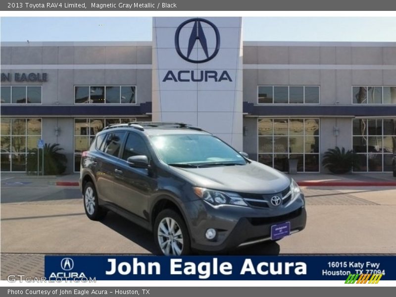 Magnetic Gray Metallic / Black 2013 Toyota RAV4 Limited