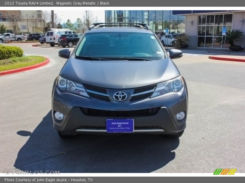Magnetic Gray Metallic / Black 2013 Toyota RAV4 Limited
