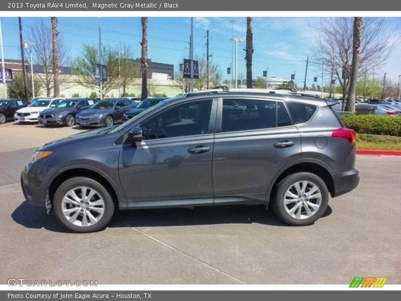 Magnetic Gray Metallic / Black 2013 Toyota RAV4 Limited