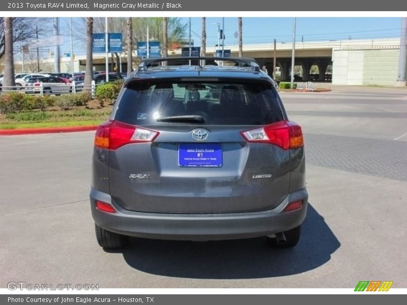 Magnetic Gray Metallic / Black 2013 Toyota RAV4 Limited