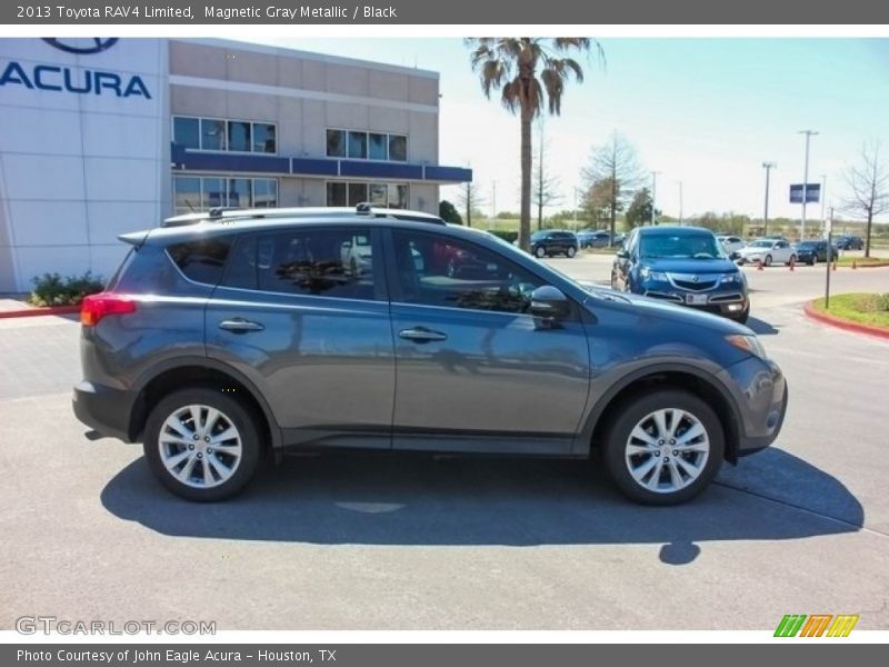 Magnetic Gray Metallic / Black 2013 Toyota RAV4 Limited