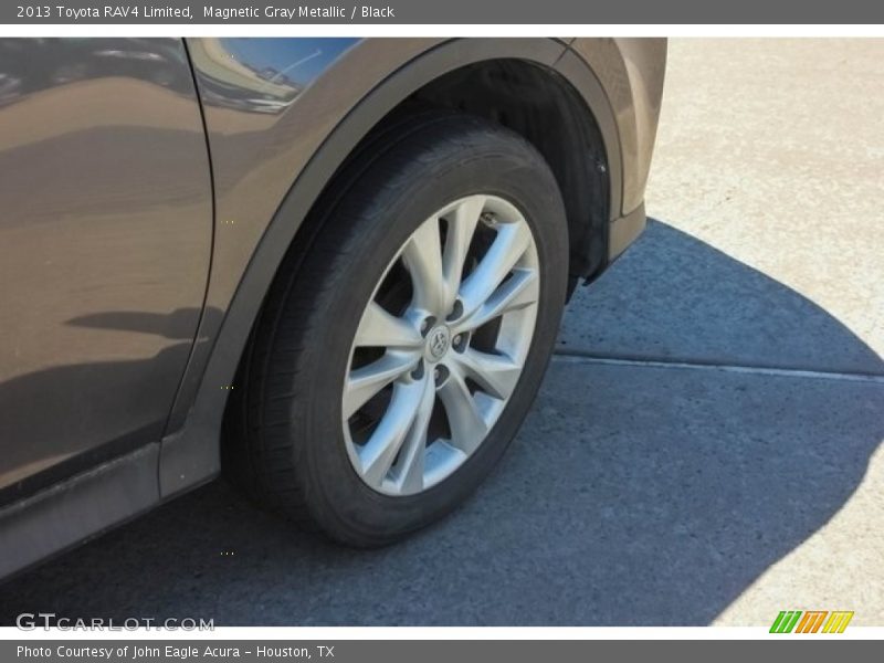 Magnetic Gray Metallic / Black 2013 Toyota RAV4 Limited