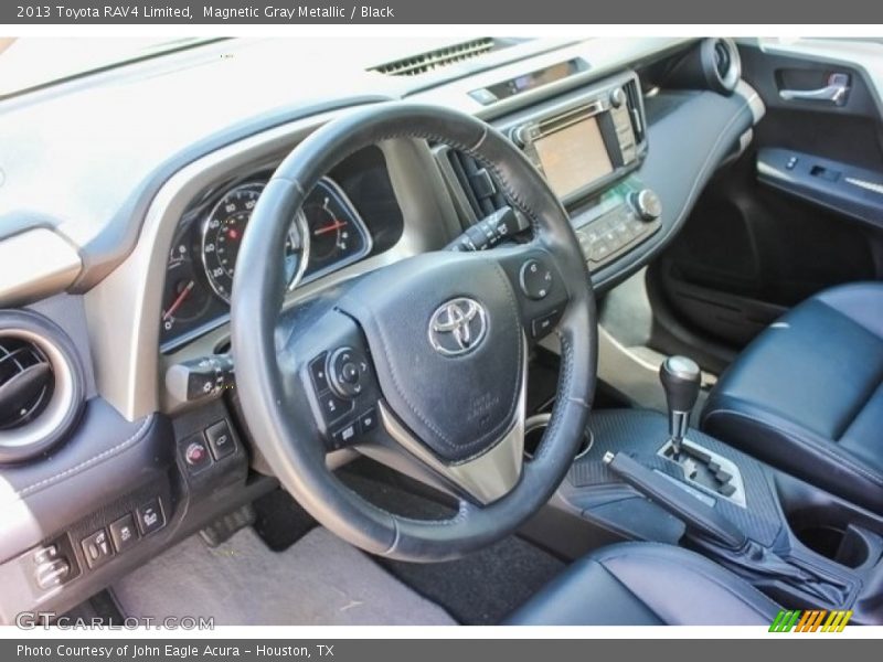 Magnetic Gray Metallic / Black 2013 Toyota RAV4 Limited