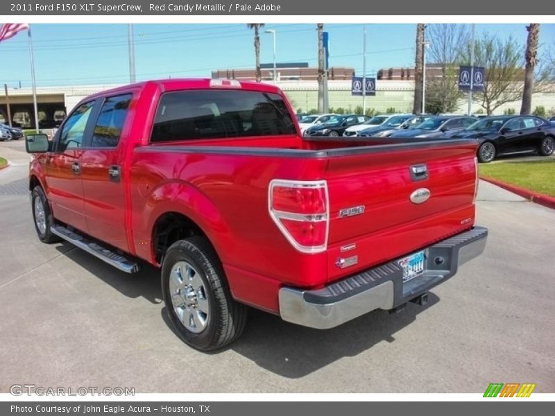 Red Candy Metallic / Pale Adobe 2011 Ford F150 XLT SuperCrew