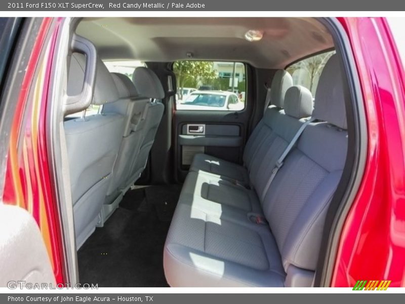 Red Candy Metallic / Pale Adobe 2011 Ford F150 XLT SuperCrew
