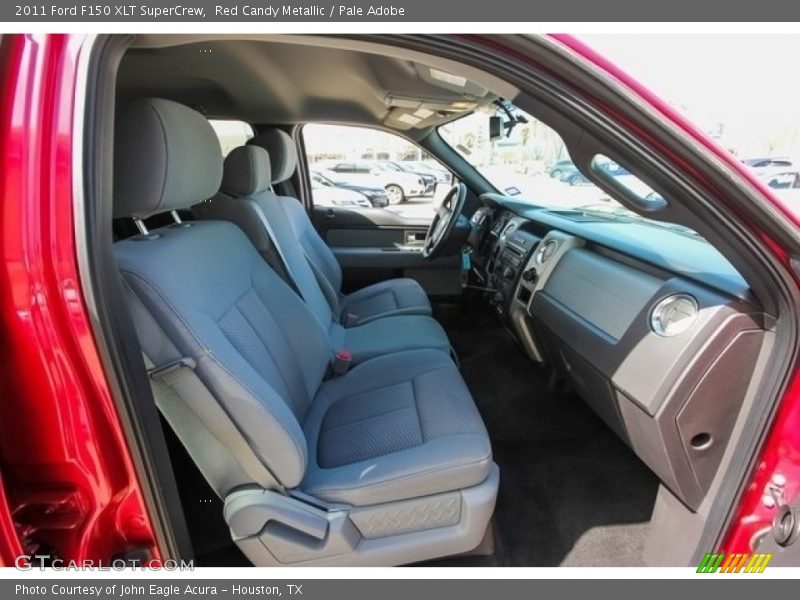 Red Candy Metallic / Pale Adobe 2011 Ford F150 XLT SuperCrew
