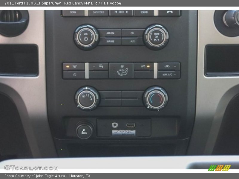 Red Candy Metallic / Pale Adobe 2011 Ford F150 XLT SuperCrew
