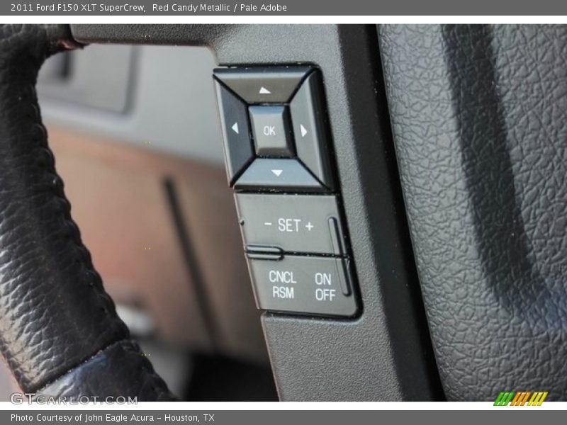 Red Candy Metallic / Pale Adobe 2011 Ford F150 XLT SuperCrew