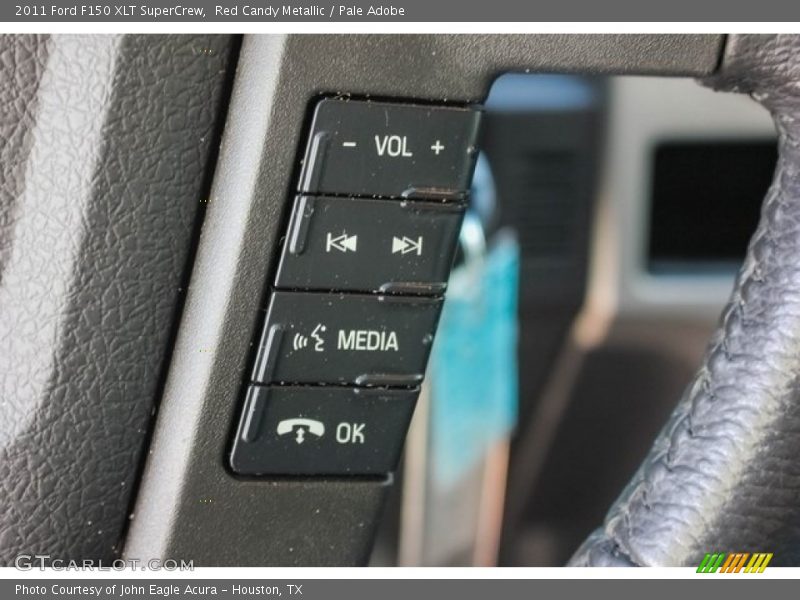 Red Candy Metallic / Pale Adobe 2011 Ford F150 XLT SuperCrew