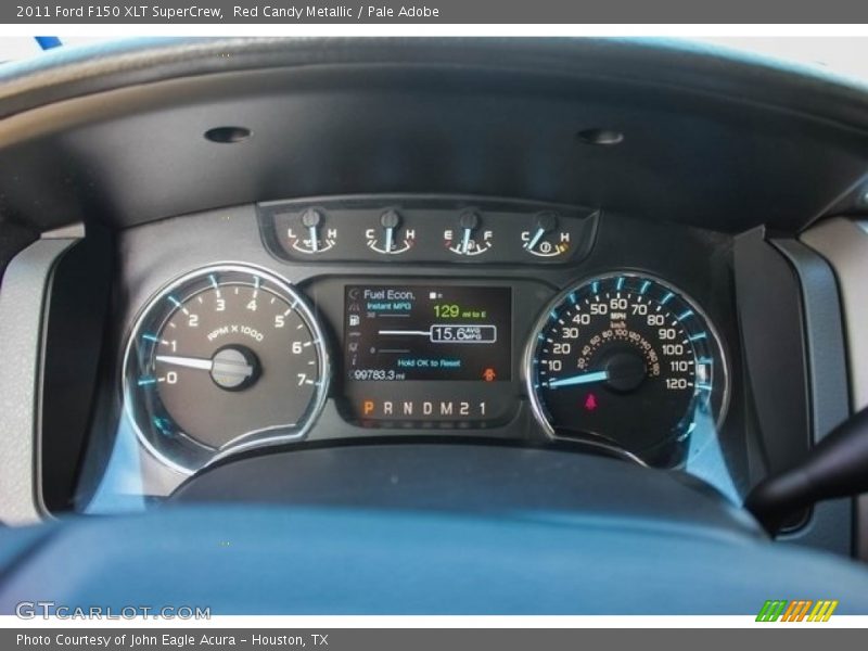 Red Candy Metallic / Pale Adobe 2011 Ford F150 XLT SuperCrew