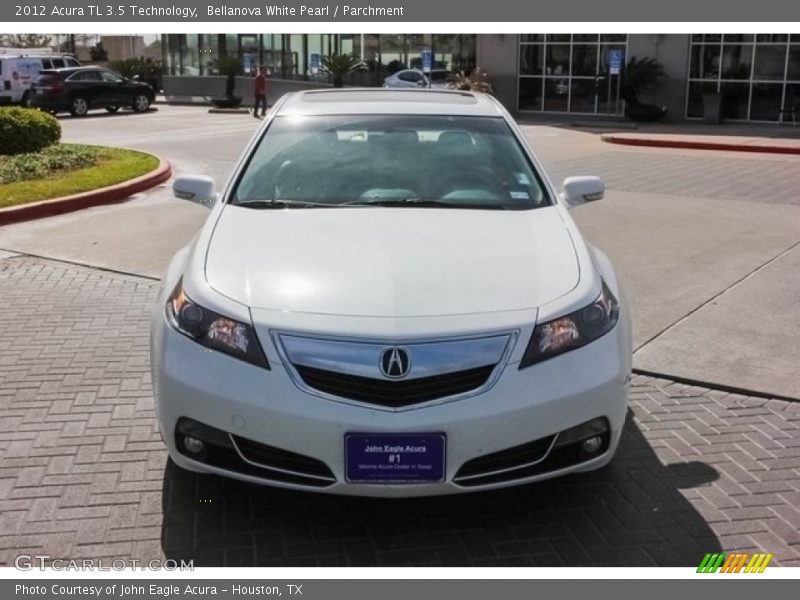 Bellanova White Pearl / Parchment 2012 Acura TL 3.5 Technology