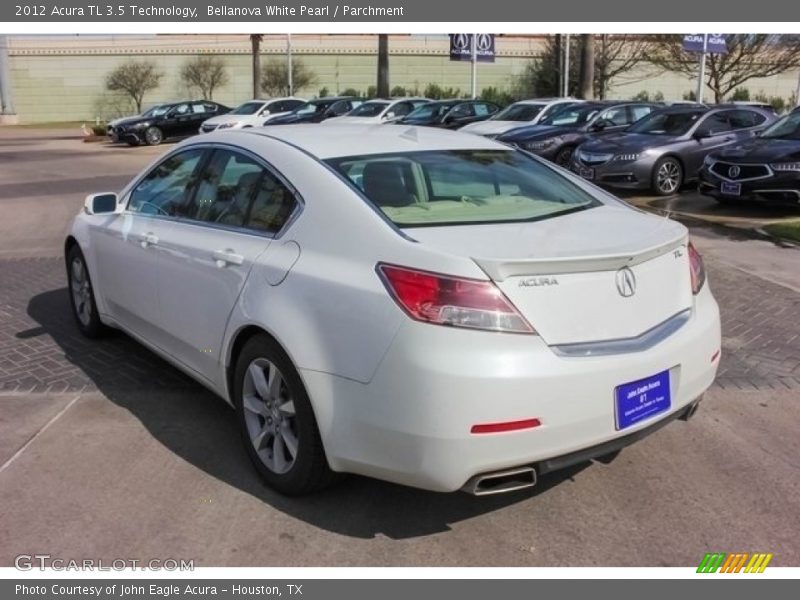 Bellanova White Pearl / Parchment 2012 Acura TL 3.5 Technology
