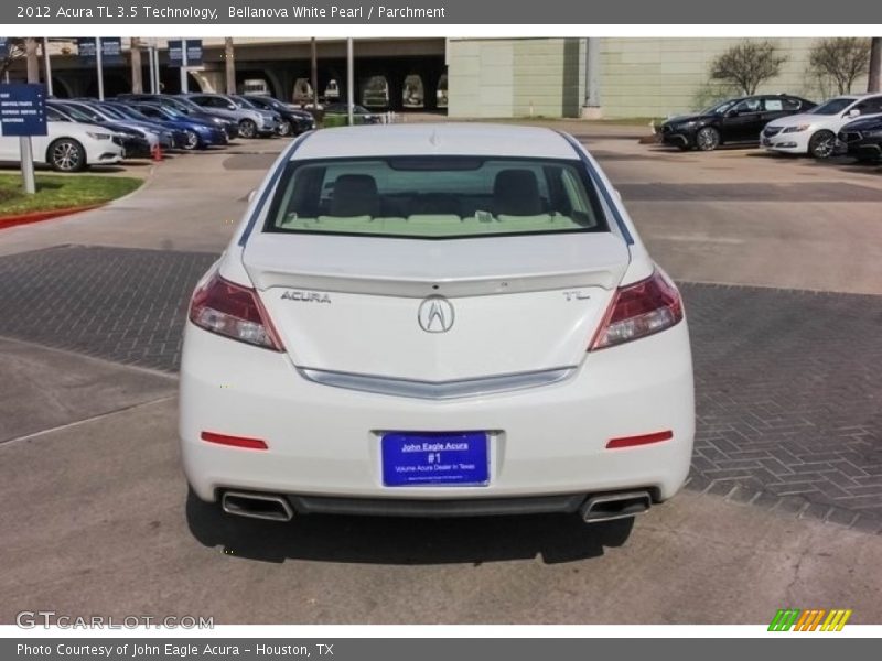 Bellanova White Pearl / Parchment 2012 Acura TL 3.5 Technology