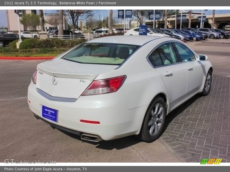Bellanova White Pearl / Parchment 2012 Acura TL 3.5 Technology