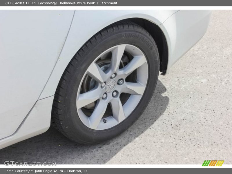 Bellanova White Pearl / Parchment 2012 Acura TL 3.5 Technology