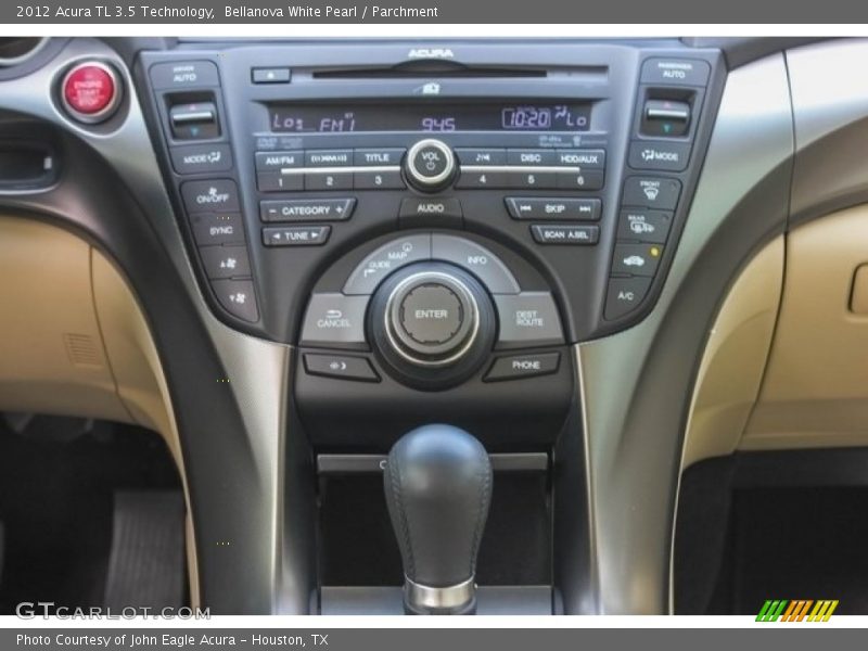 Bellanova White Pearl / Parchment 2012 Acura TL 3.5 Technology