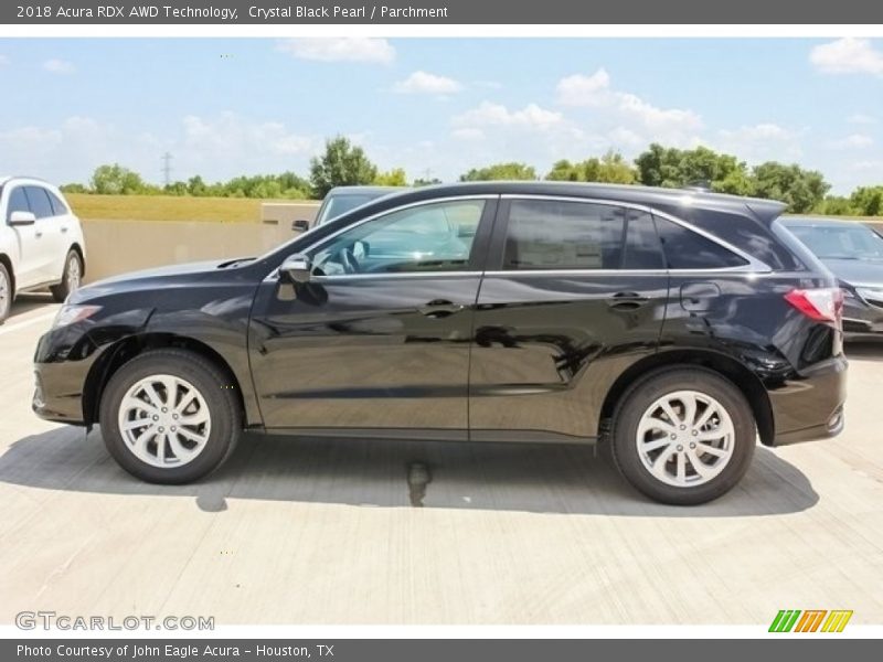 Crystal Black Pearl / Parchment 2018 Acura RDX AWD Technology