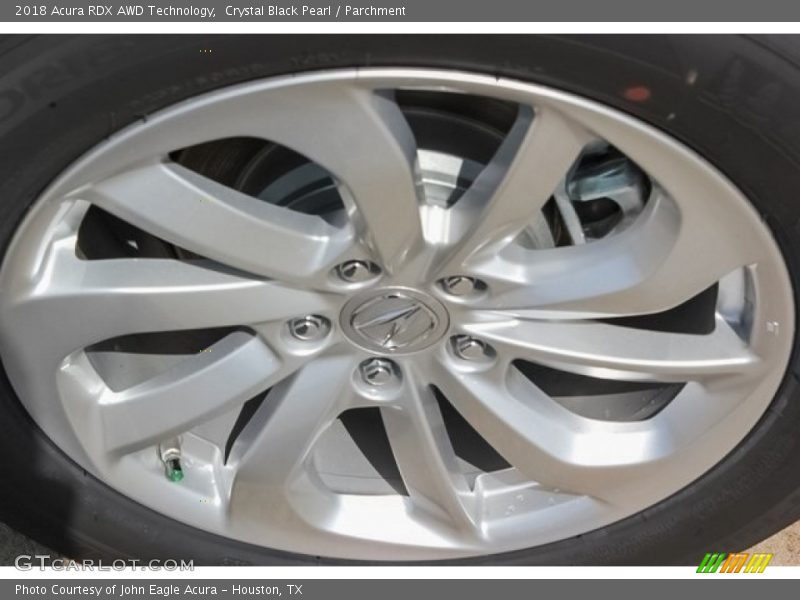 Crystal Black Pearl / Parchment 2018 Acura RDX AWD Technology