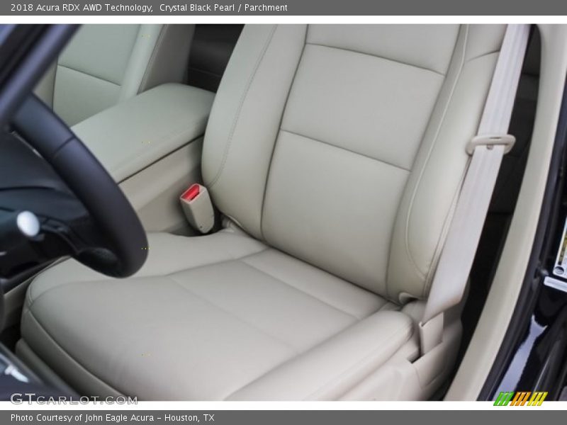 Crystal Black Pearl / Parchment 2018 Acura RDX AWD Technology