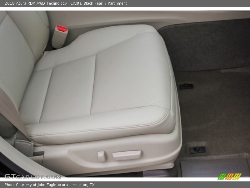 Crystal Black Pearl / Parchment 2018 Acura RDX AWD Technology