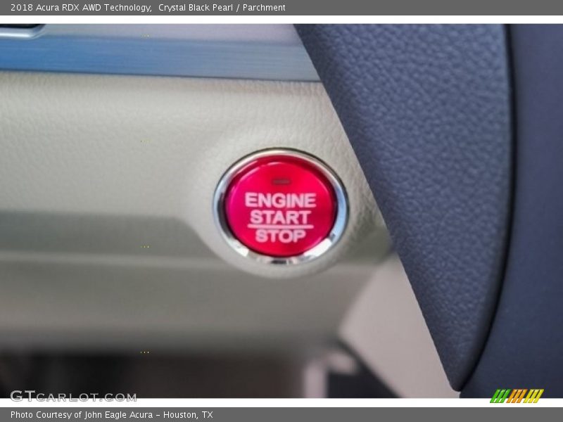 Crystal Black Pearl / Parchment 2018 Acura RDX AWD Technology