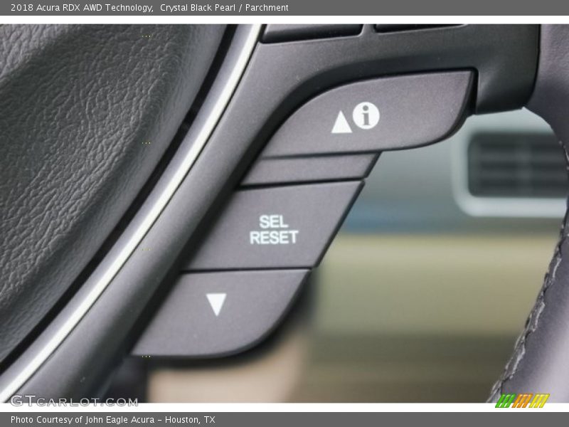 Crystal Black Pearl / Parchment 2018 Acura RDX AWD Technology