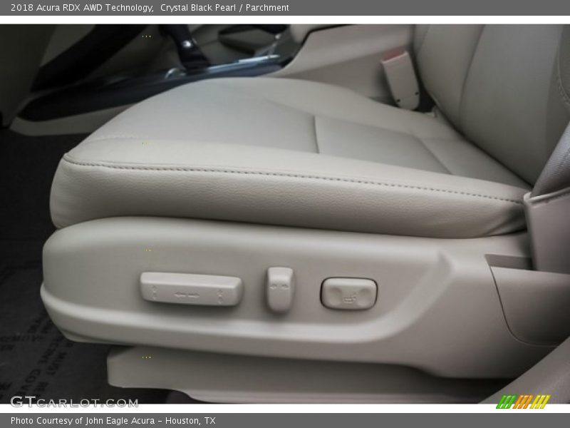 Crystal Black Pearl / Parchment 2018 Acura RDX AWD Technology