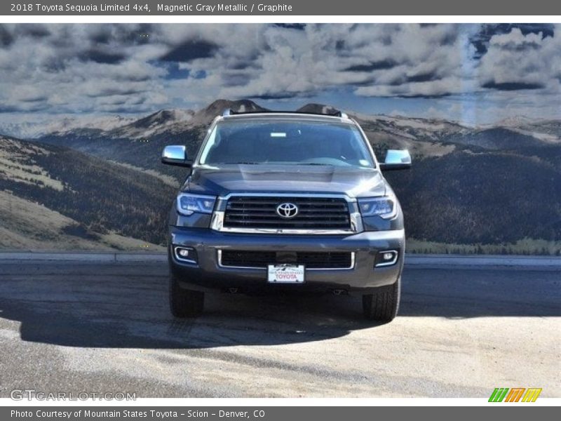 Magnetic Gray Metallic / Graphite 2018 Toyota Sequoia Limited 4x4
