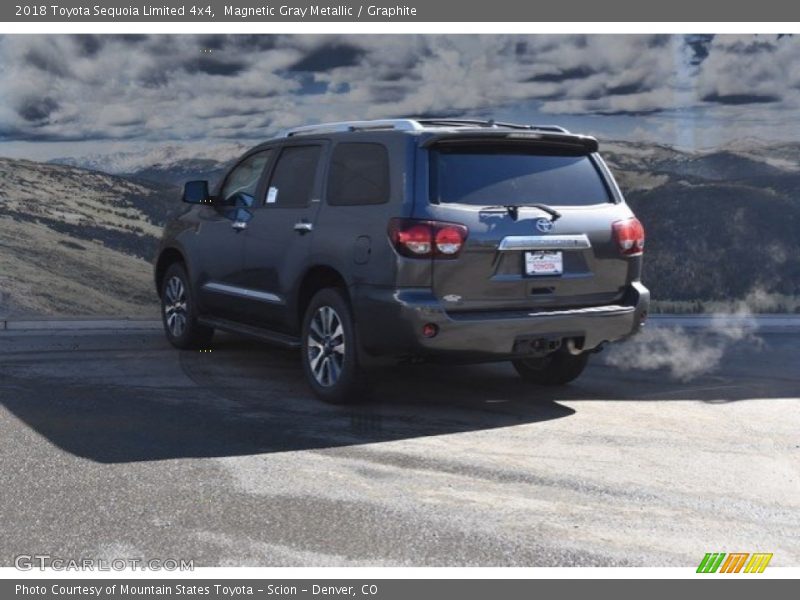 Magnetic Gray Metallic / Graphite 2018 Toyota Sequoia Limited 4x4