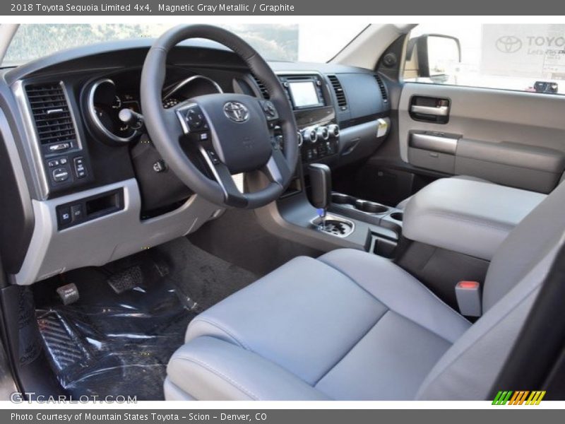 Magnetic Gray Metallic / Graphite 2018 Toyota Sequoia Limited 4x4