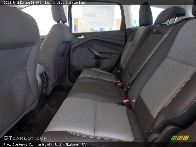 Blue Metallic / Charcoal Black 2018 Ford Escape SE 4WD