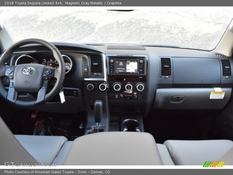 Magnetic Gray Metallic / Graphite 2018 Toyota Sequoia Limited 4x4
