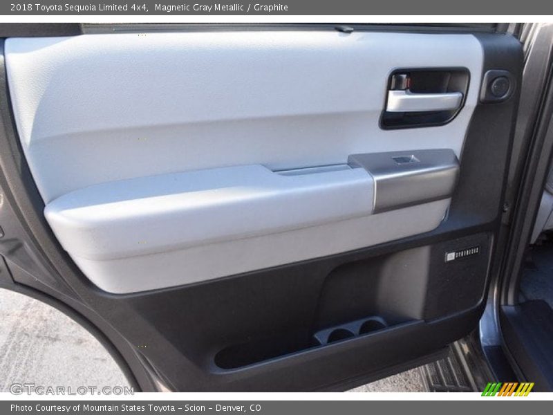 Magnetic Gray Metallic / Graphite 2018 Toyota Sequoia Limited 4x4
