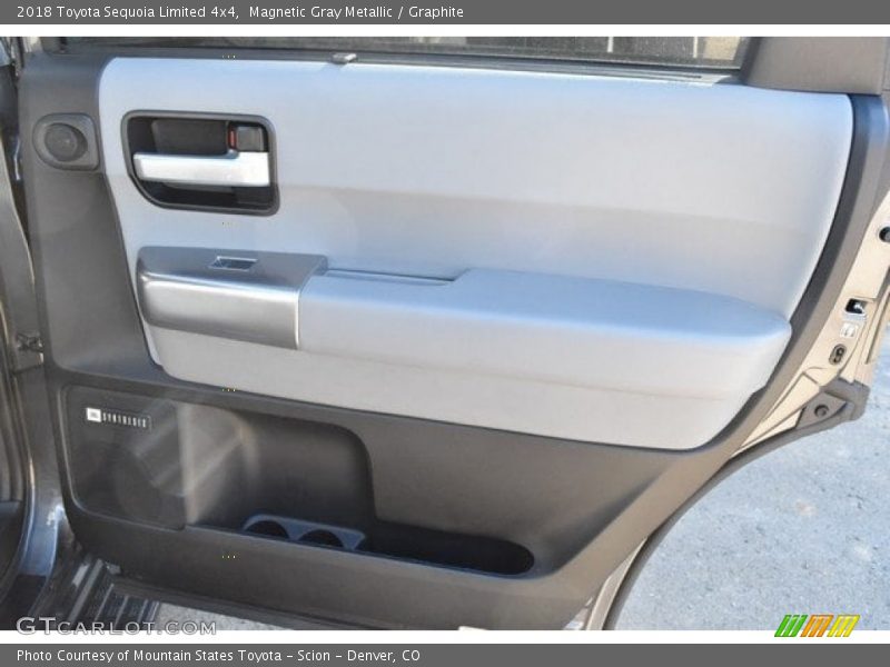 Magnetic Gray Metallic / Graphite 2018 Toyota Sequoia Limited 4x4