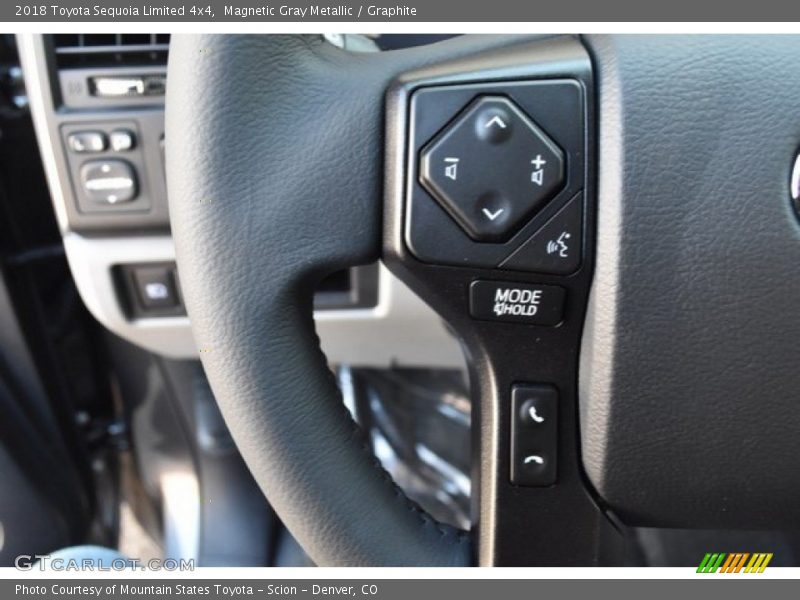 Magnetic Gray Metallic / Graphite 2018 Toyota Sequoia Limited 4x4