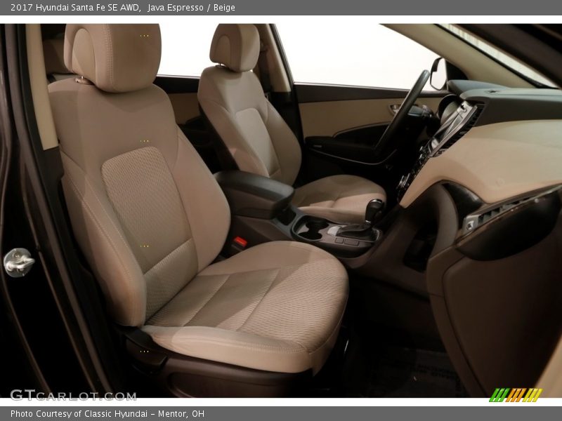 Java Espresso / Beige 2017 Hyundai Santa Fe SE AWD