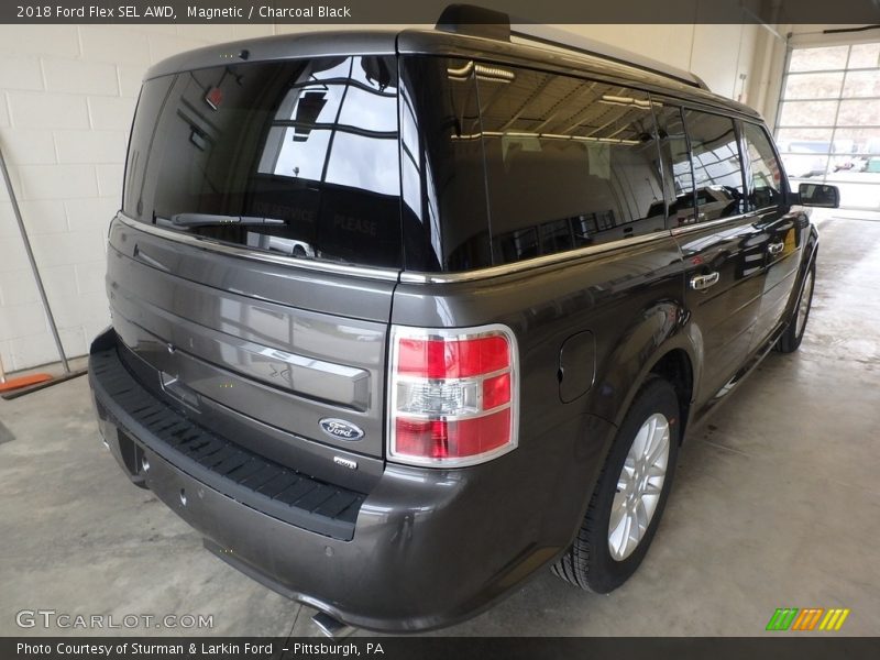 Magnetic / Charcoal Black 2018 Ford Flex SEL AWD