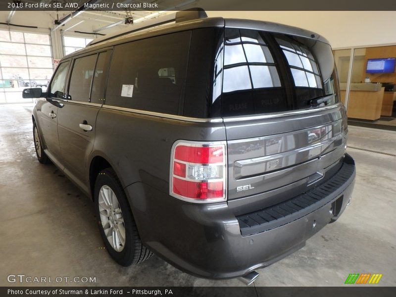 Magnetic / Charcoal Black 2018 Ford Flex SEL AWD