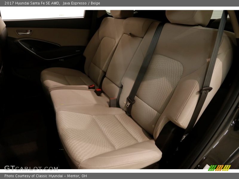 Java Espresso / Beige 2017 Hyundai Santa Fe SE AWD