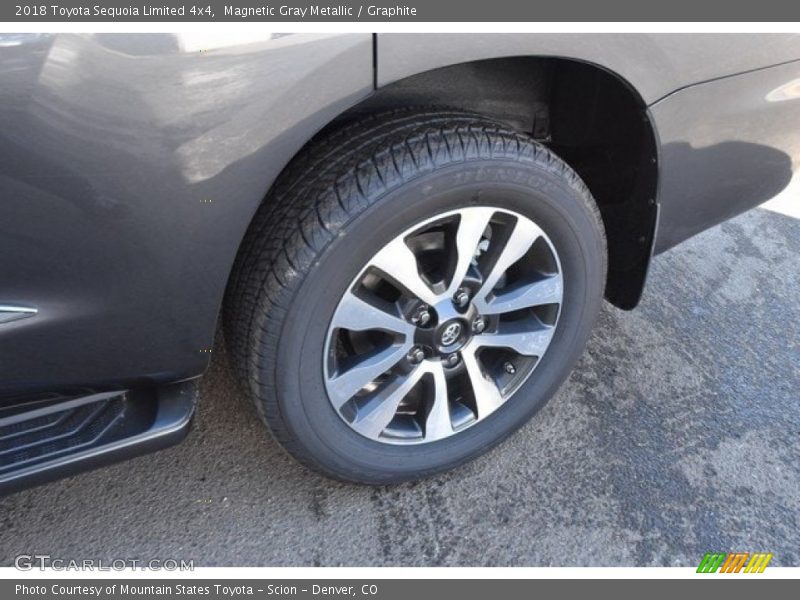 Magnetic Gray Metallic / Graphite 2018 Toyota Sequoia Limited 4x4