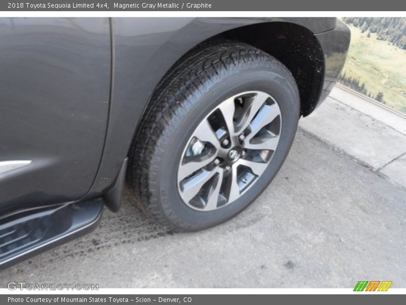 Magnetic Gray Metallic / Graphite 2018 Toyota Sequoia Limited 4x4