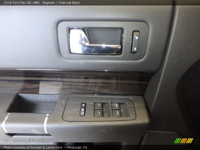Magnetic / Charcoal Black 2018 Ford Flex SEL AWD