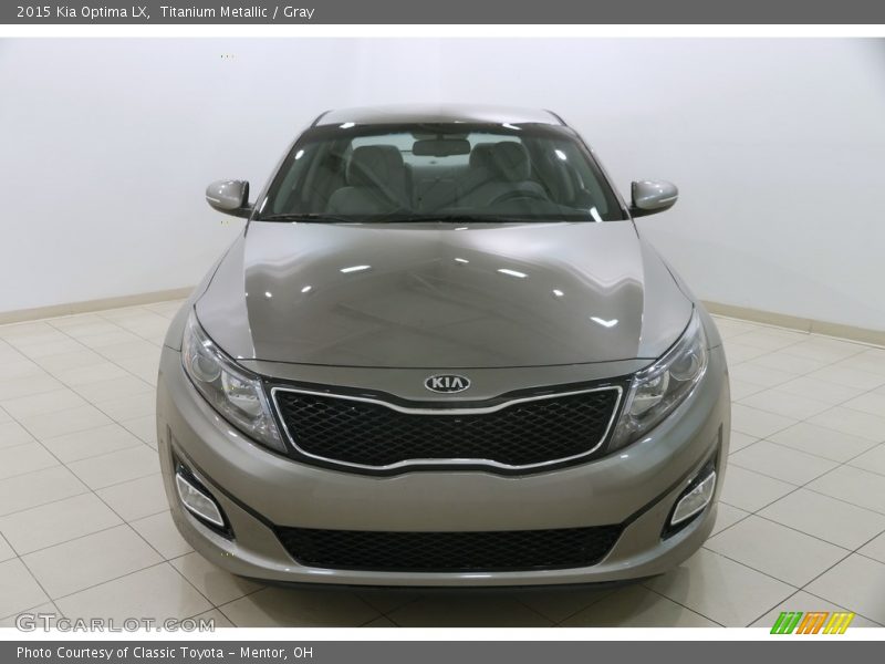 Titanium Metallic / Gray 2015 Kia Optima LX