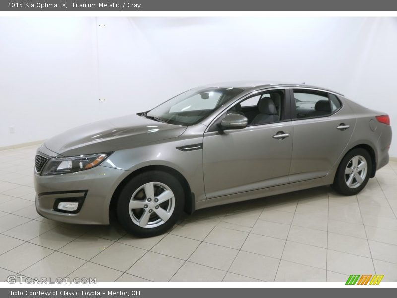 Titanium Metallic / Gray 2015 Kia Optima LX