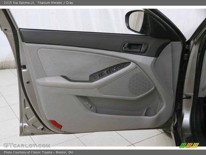 Titanium Metallic / Gray 2015 Kia Optima LX