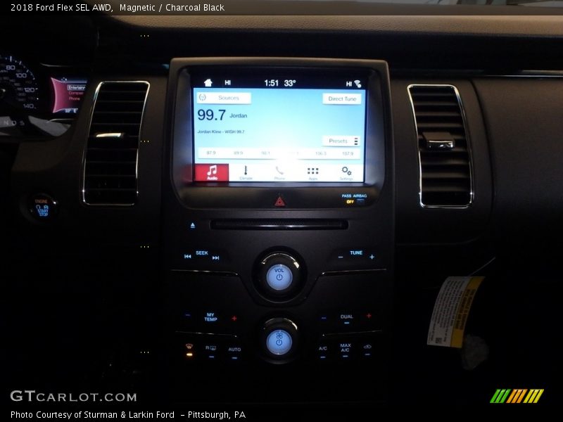 Magnetic / Charcoal Black 2018 Ford Flex SEL AWD